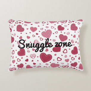 Cute Heart Pattern Accent Kussen