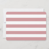 Cute Heart Photo Collage Faire-part de naissance (Dos)