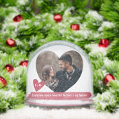 Cute Heart Photo Love Valentine's Day Couple  (Noël)