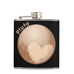 Cute Heart Pluto Heupfles