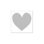 Cute Heart Rubberstempel (Afrduk)