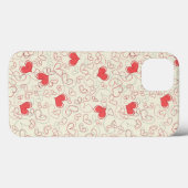 Cute Hearts Background Case-Mate iPhone Case (Achterkant (horizontaal))
