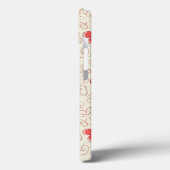 Cute Hearts Background Case-Mate iPhone Case (Achterkant / Links)