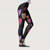 Cute hearts love , jarig leggings (Rechts)