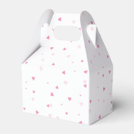 Cute Hearts Naadloos Patroon, Valentijnse  Cft Bedankdoosjes