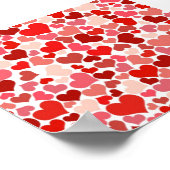 Cute Hearts Poster (Hoek)