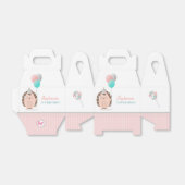 Cute Hedégel Birthday Bedankdoosjes (Uitgevouwen)