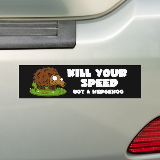 Cute Hedegel Bumpersticker (Op auto)