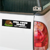 Cute Hedegel Bumpersticker (Op Truck)