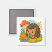 Cute Hedegel Magnet Magneet (Voorkant / Achterkant)