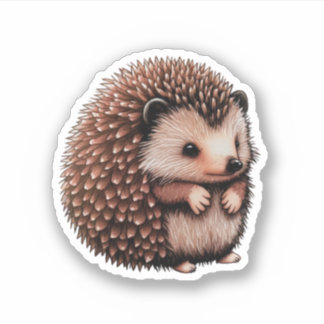 Cute Hedégel Sticker