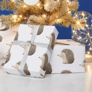 Cute Hedégels Cadeaupapier