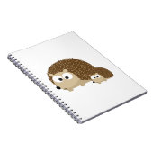 Cute Hedégels Notitieboek (Rechterzijde)
