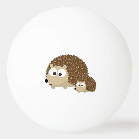 Cute Hedégels Pingpongballen (Voorkant)