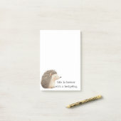 Cute Hedégels Post-it® Notes (Op bureau)