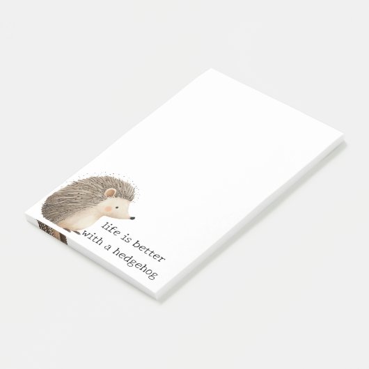 Cute Hedégels Post-it® Notes (Schuin)