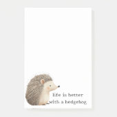 Cute Hedégels Post-it® Notes (Voorkant)