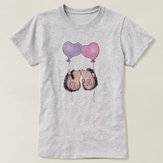 Cute Hedégels T-Shirt (Design voorkant)