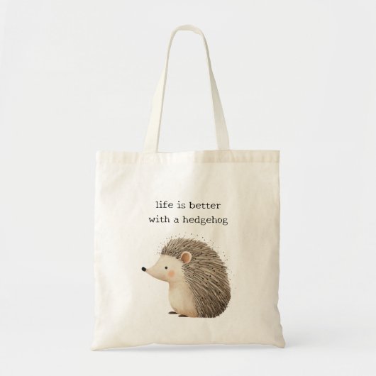 Cute Hedégels Tote Bag (Voorkant)