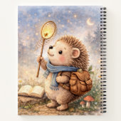 Cute Hedgehog & Firefly Personalized Kids Journal (Dos)