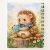 Cute Hedgehog Personalized Kids Journal (Dos)