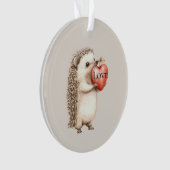 Cute Hedgehog with Red Heart Love (devant)