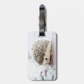 Cute Hedgel Bagagelabel (Achterkant verticaal)