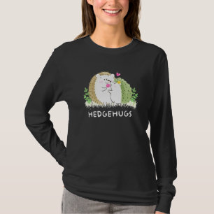 Cute hedgel g hedgehugs hedegel moeder en Baby H T-shirt