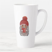 Cute Hedgel Latte Mok (Rechts)