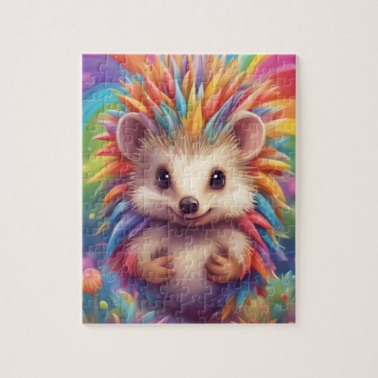 Cute Hedgel Legpuzzel (Verticaal)