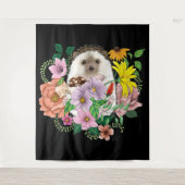 Cute Hedgel Wandkleed (Voorkant)