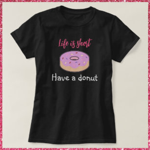 Cute heeft een donut T-Shir T-shirt