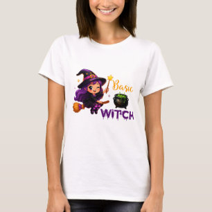 Cute Heks Magisch Toneel Voor Halloween Plezier 🎃 T-shirt