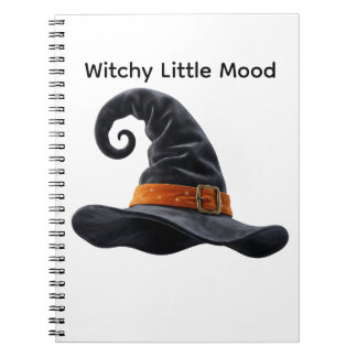 Cute Heksenhoed Halloween Spoken Notitieboek
