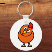 Cute Hen Sleutelhanger (Voorkant)