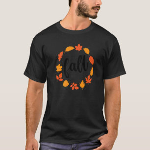 Cute Herfst met Leaves Autumn Leaves Herfst Co T-shirt