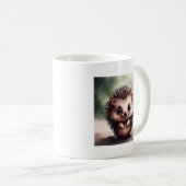 Cute Hérisson Mug - Cute Animal Mugs (Devant droit)