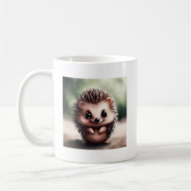 Cute Hérisson Mug - Cute Animal Mugs