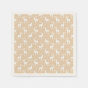 Cute Hertenbok Patroon Servet