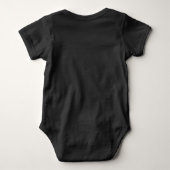 Cute Hi World Baby Bodysuit (Achterkant)