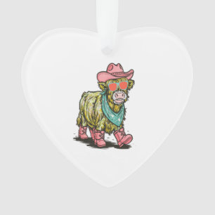 Cute Highland Cow Png, Ouest
