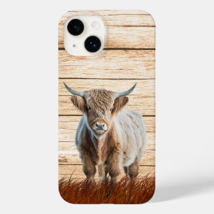 Cute Highland Koe Case-Mate iPhone 14 Hoesje