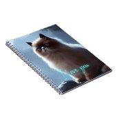 Cute Himalayan Chat I Love You Journal (Côté Droit)