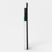 Cute Hippo Funny Cartoon Phone Case voor iPhone (Achterkant/links)