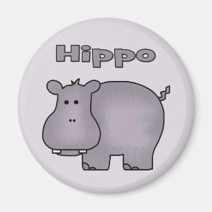 Cute Hippo Magneet