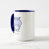 Cute Hippo Mok (Voorkant links)