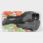 Cute Hippy Elephant Case-Mate iPhone Case (Achterkant (horizontaal))