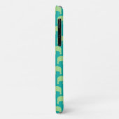 Cute Hipster Elephant Pattern Blauwgroen Green Case-Mate iPhone Case (Achterkant/links)