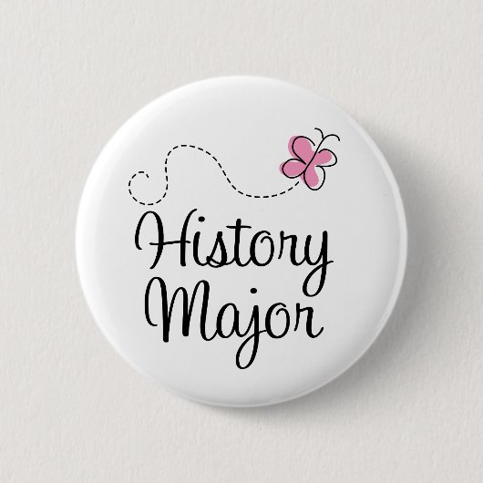 Cute History Major Gift Ronde Button 5,7 Cm (Voorkant)
