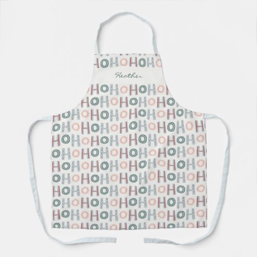 Cute Holiday Apron Schort (Voorkant)